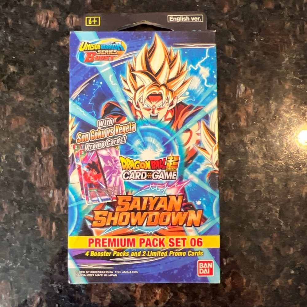 Bandai Dragon Ball Super Saiyan Showdown Card Game - Blue